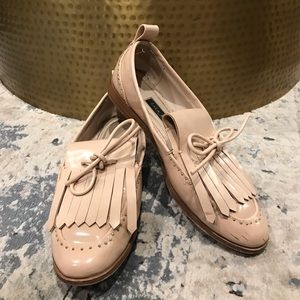 Nude loafers